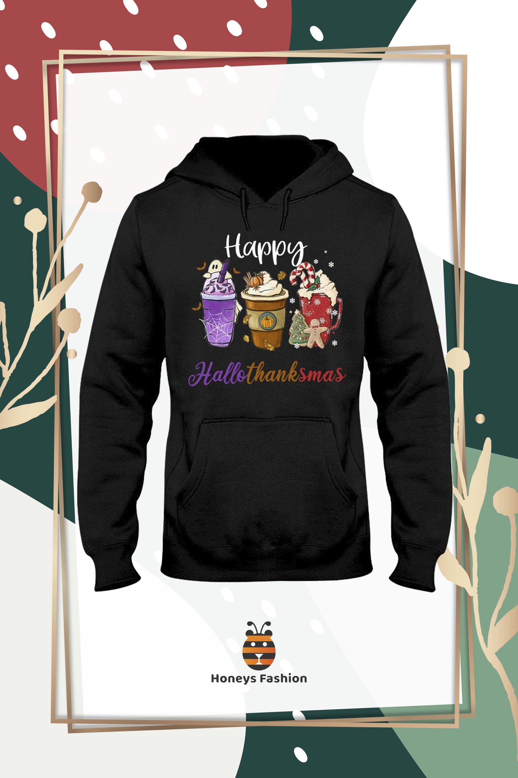 Ice Cream Candy Happy Hallo Thanksmas shirt hoodie