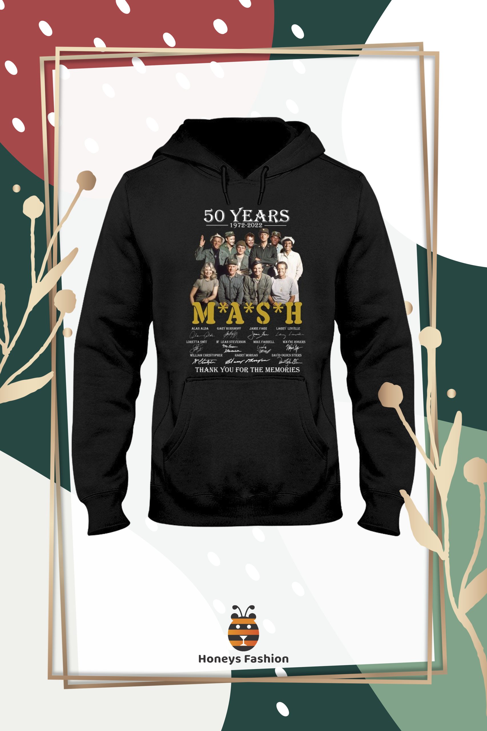 MASH 50 Years Thank You For The Memories Signature shirt hoodie