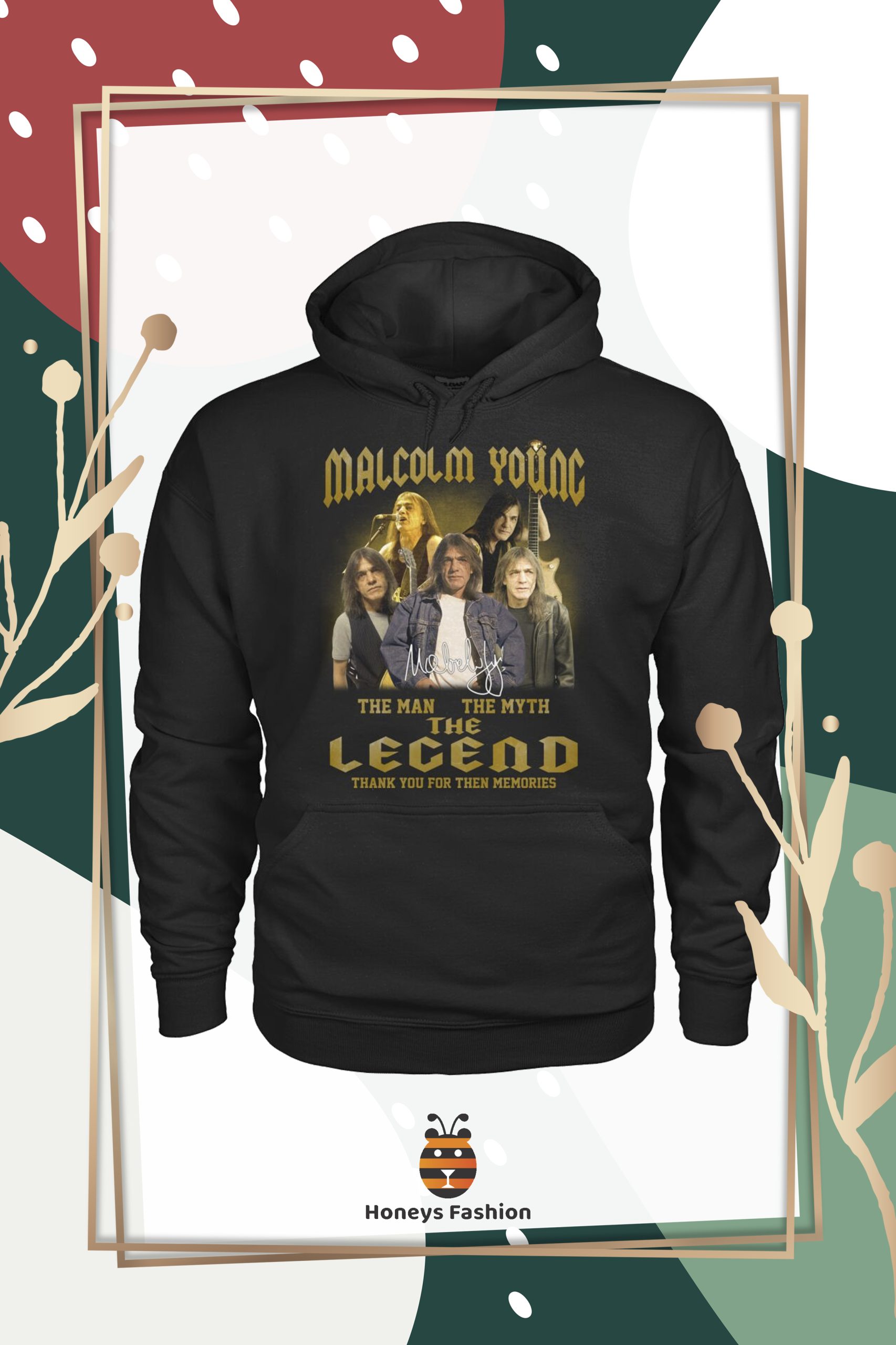 Malcolm Young The Man The Myth The Legend Shirt