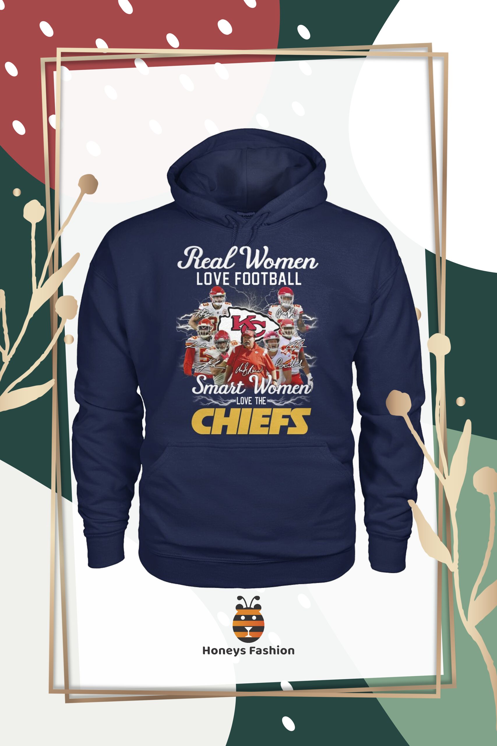 Real Women Love Football Smart Women Love The Kansas City Chiefs shirt hoodie