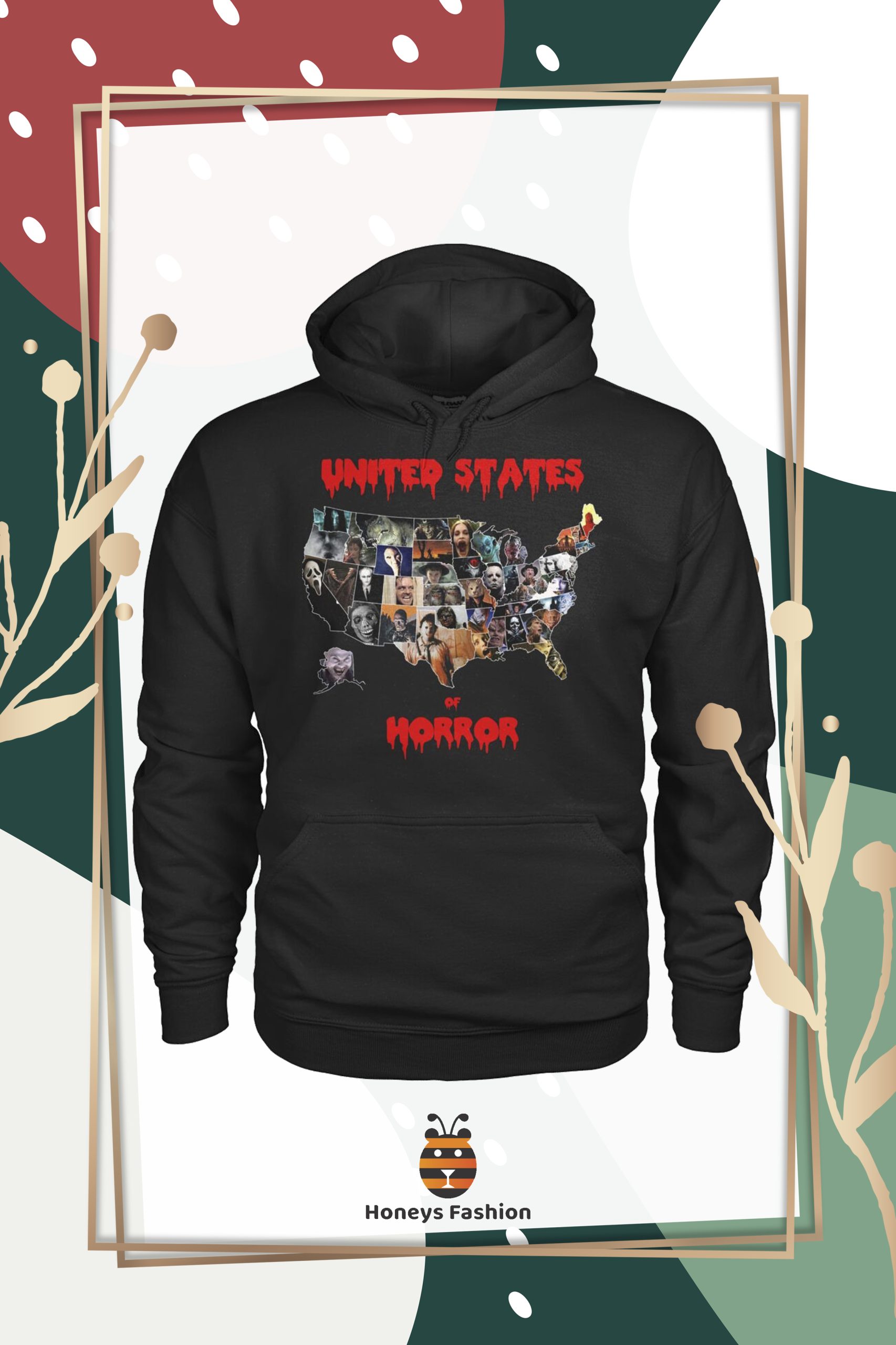 United States Of Horror Movie Shirt Hoodie