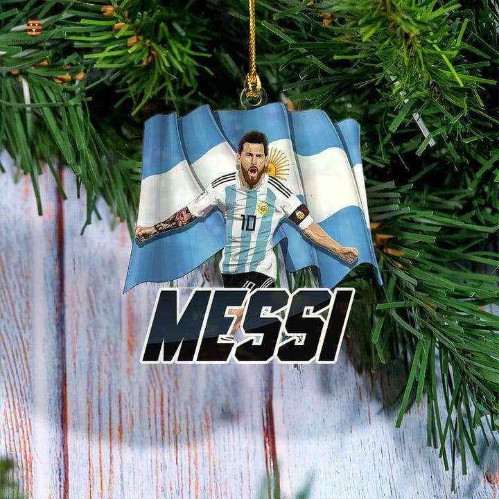 Lionel Messi Argentina Ornament