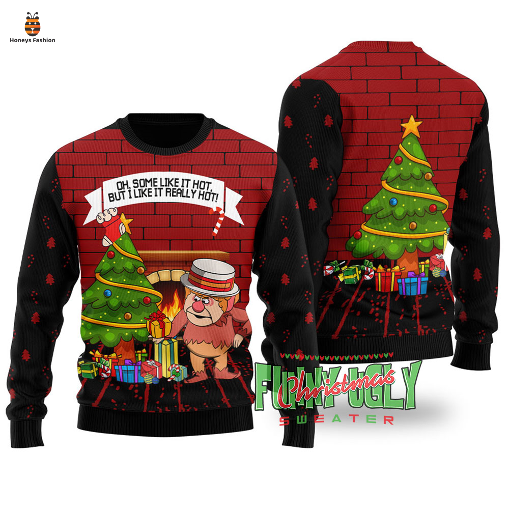 Santa Claus Heat Miser Ugly Christmas Sweater