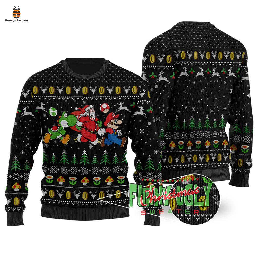 Super Mario Ugly Christmas Sweater