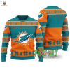 Miami Dolphins Football Team Ugly Christmas Sweater