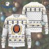 Miller Lite Reindeer Snowflake Ugly Christmas Sweater