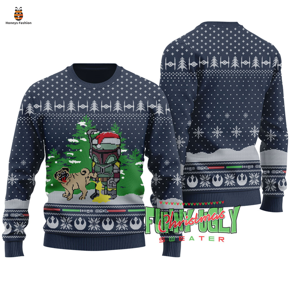 Boba Fett Star Wars Ugly Christmas Sweater