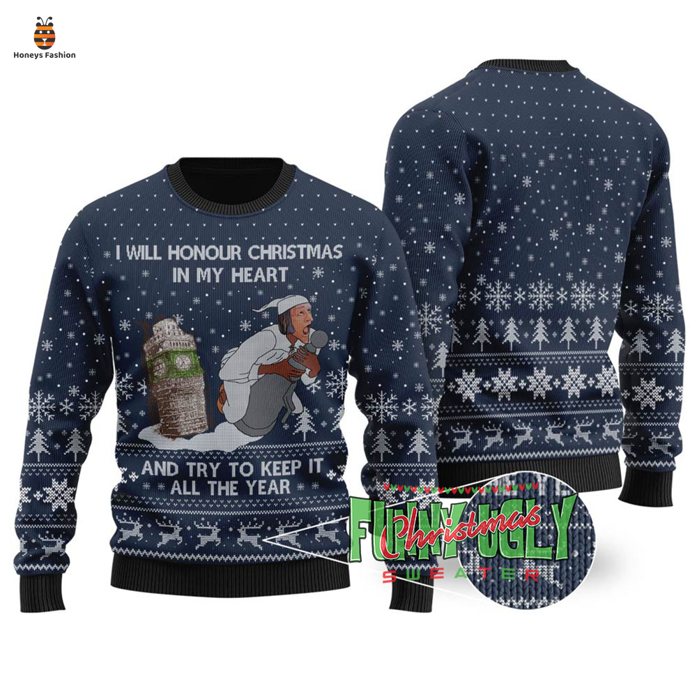 Ebenezer Scrooge A Christmas Carol Ugly Sweater