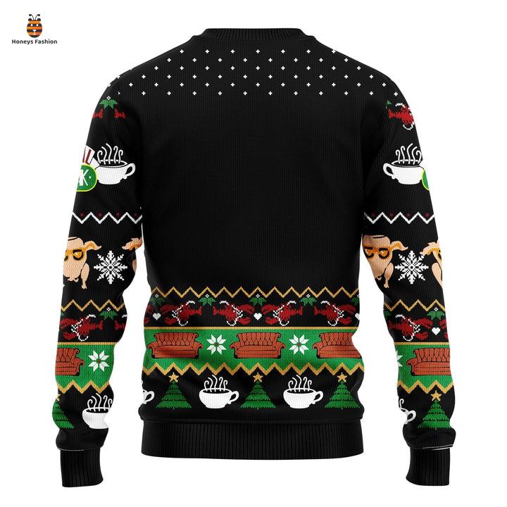 Friends Holiday Armadillo Ugly Christmas Sweater