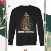 All The Characters Marvel Chibi Christmas Tree Shirt Hoodie