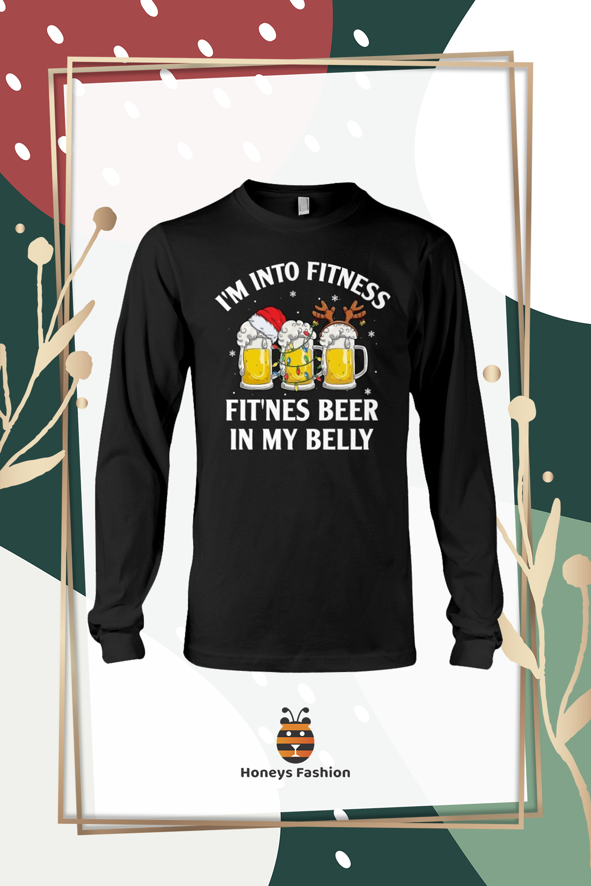 I’m Into Fitness Fit’nes Beer In My Belly Hoodie Shirt