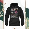 Nana’s Bucket List Grandma Shirt Hoodie