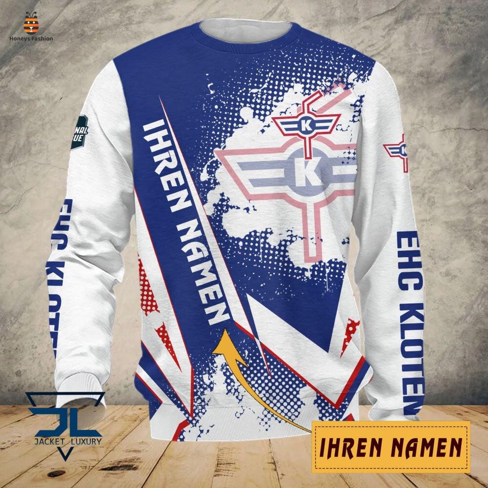 EHC Kloten Ihren Namen Kapuzenpullover