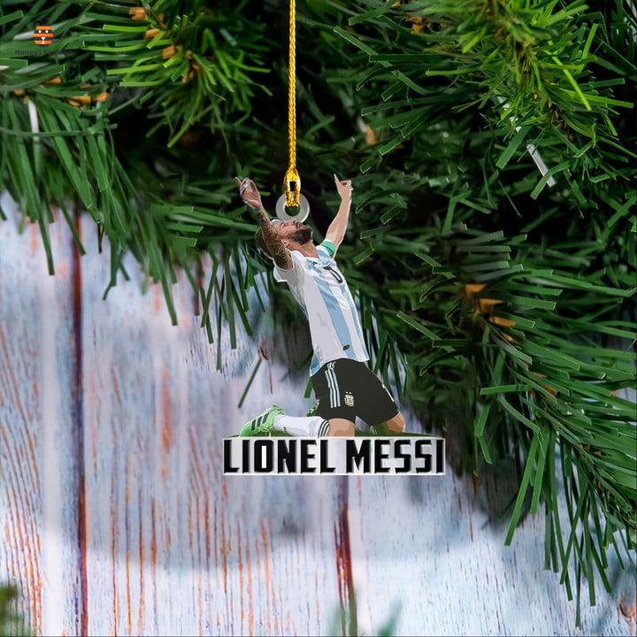 Lionel Messi Champion Argentina Ornament