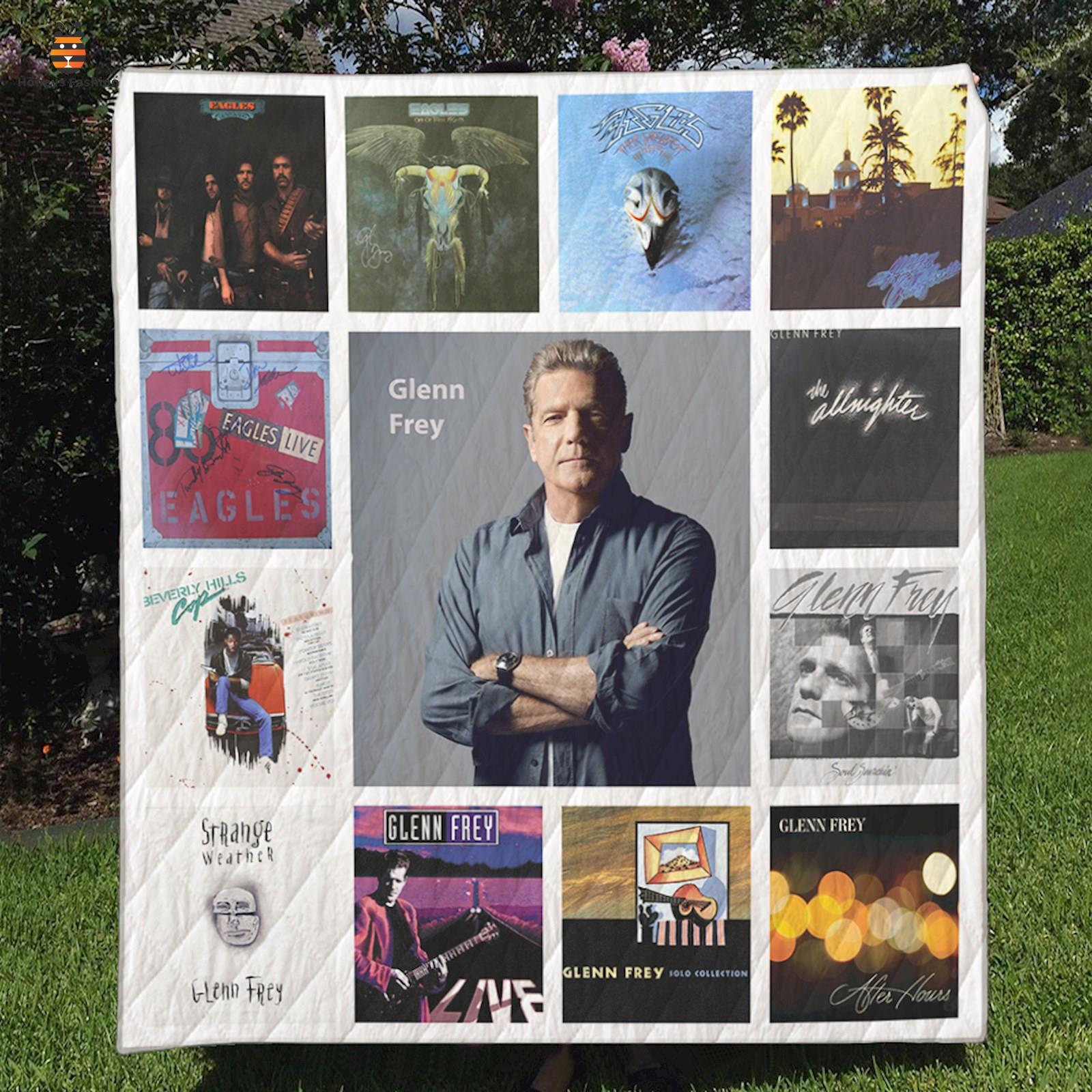 Glenn Frey Albums Quilt Blanket