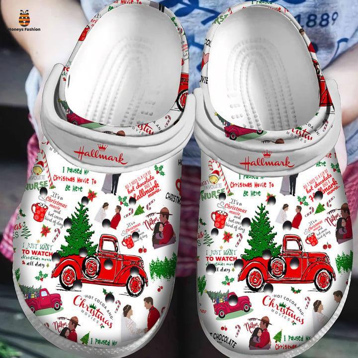 Hallmark Christmas Crocs Classic Clog Shoes