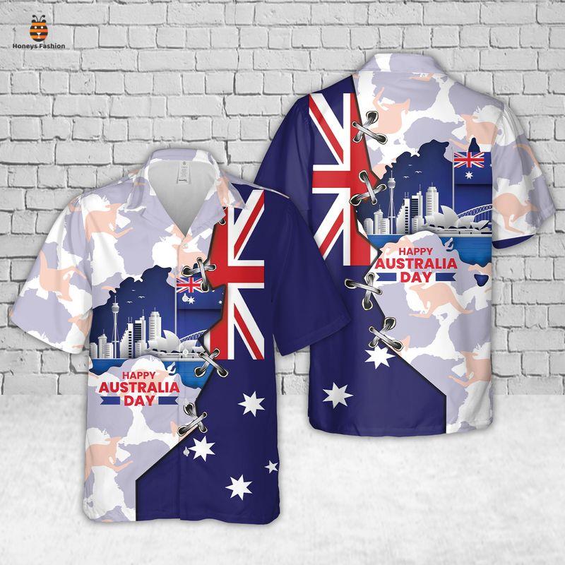 Happy Australia Day Hawaiian Shirt