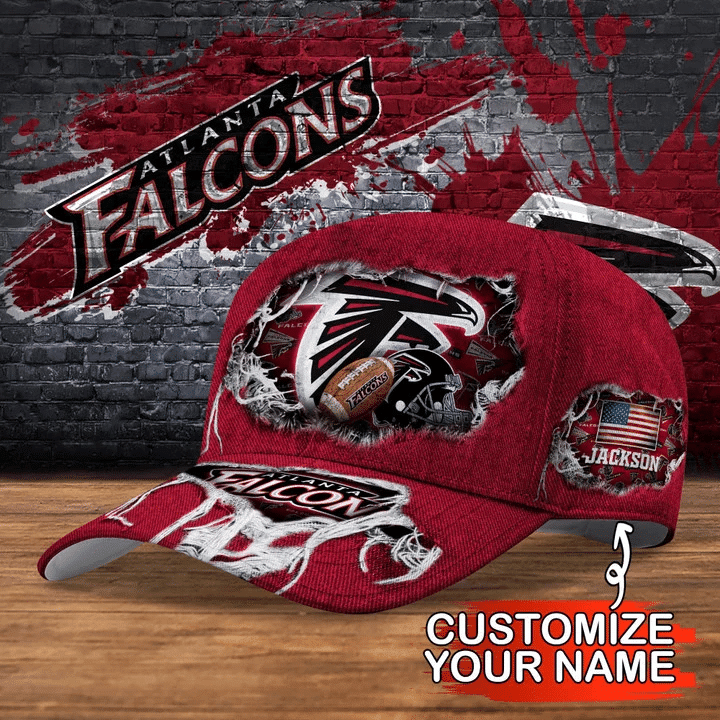 Atlanta Falcons Personalized Classic Cap