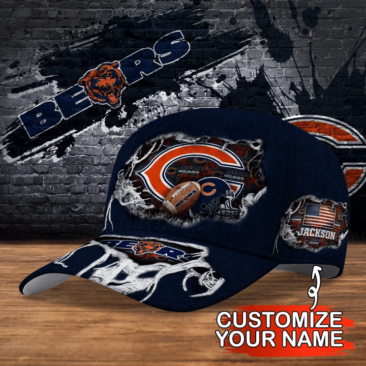 Chicago Bears Personalized Classic Cap