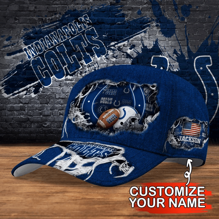 Indianapolis Colts Personalized Classic Cap