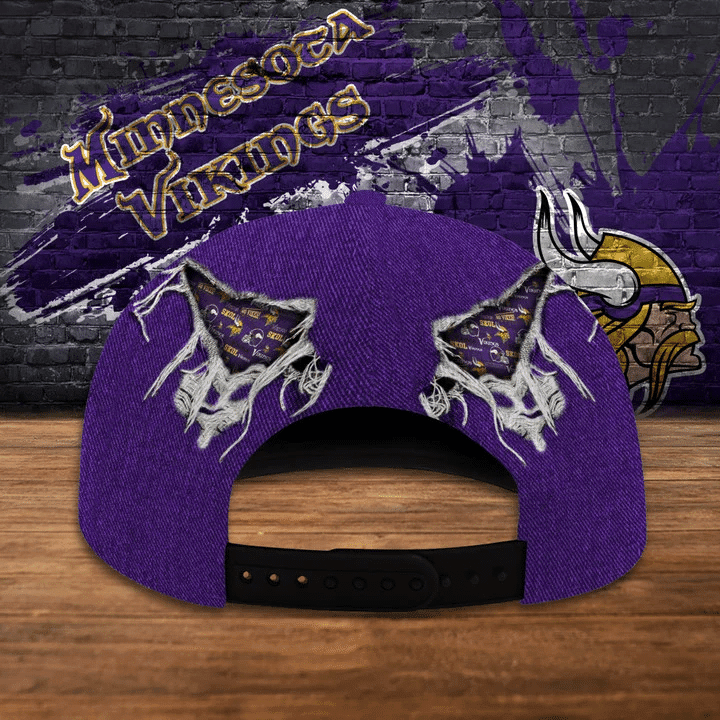 Minnesota Vikings Personalized Classic Cap