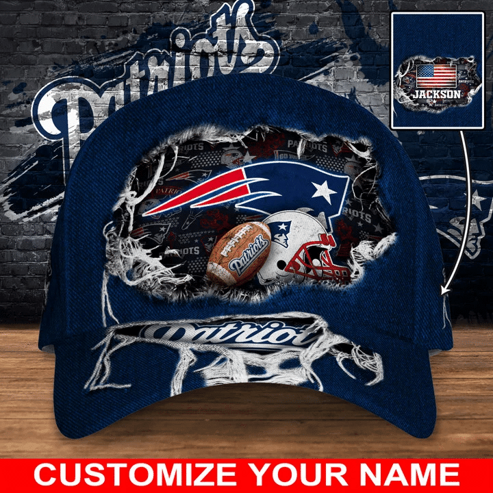 New England Patriots Personalized Classic Cap