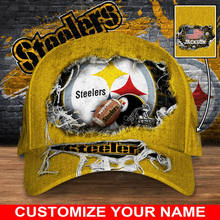 Pittsburgh Steelers Personalized Classic Cap