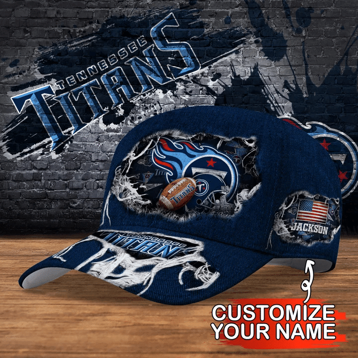 Tennessee Titans Personalized Classic Cap