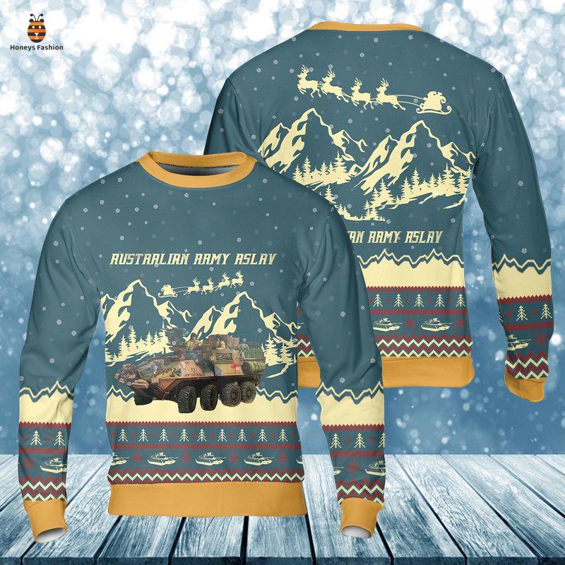 ASLAV Australian Army Ugly Christmas Sweater