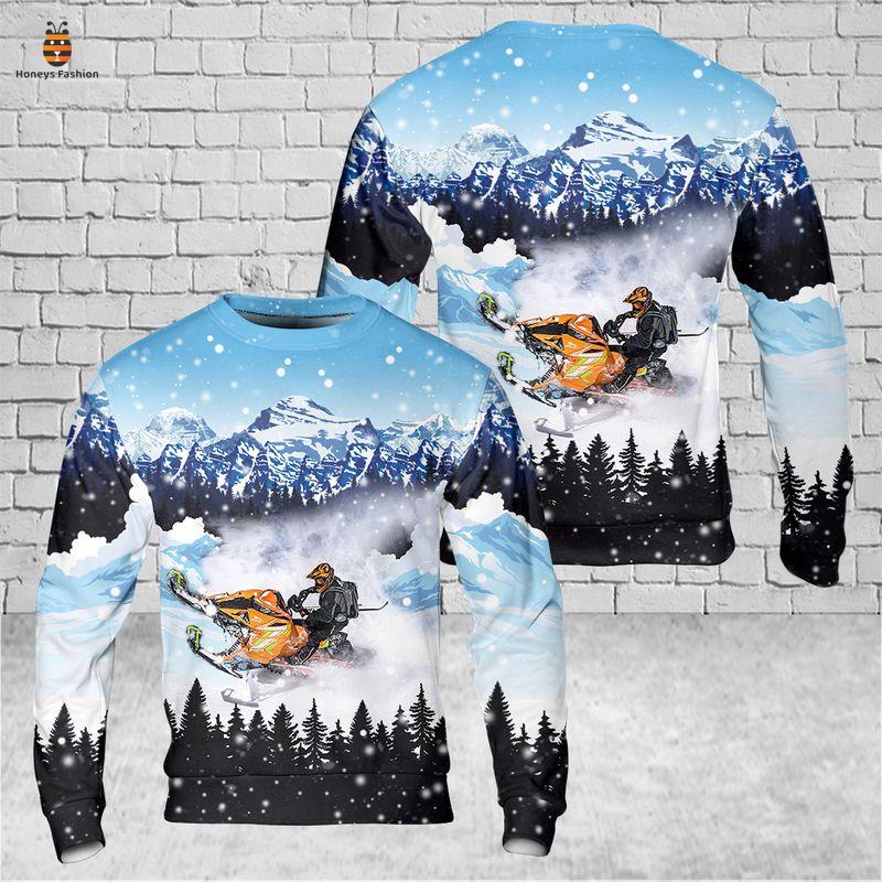 US Arctic Cat Snowmobiles Riot X Ugly Christmas Sweater