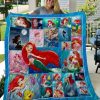 Ariel The Little Mermaid Disney Quilt Blanket