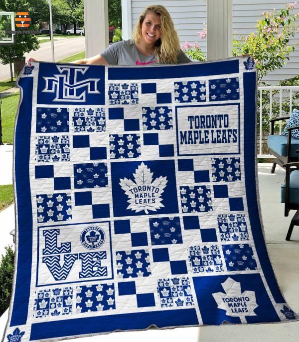 Canada Toronto Maple Leafs  Quilt Blanket
