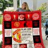 Manchester United Lifes Short Support Limited Quilt Blanket
