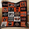 Philadelphia Flyers Fan Club Quilt Blanket