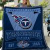 Tennessee Titans Est 1960 Quilt Blanket