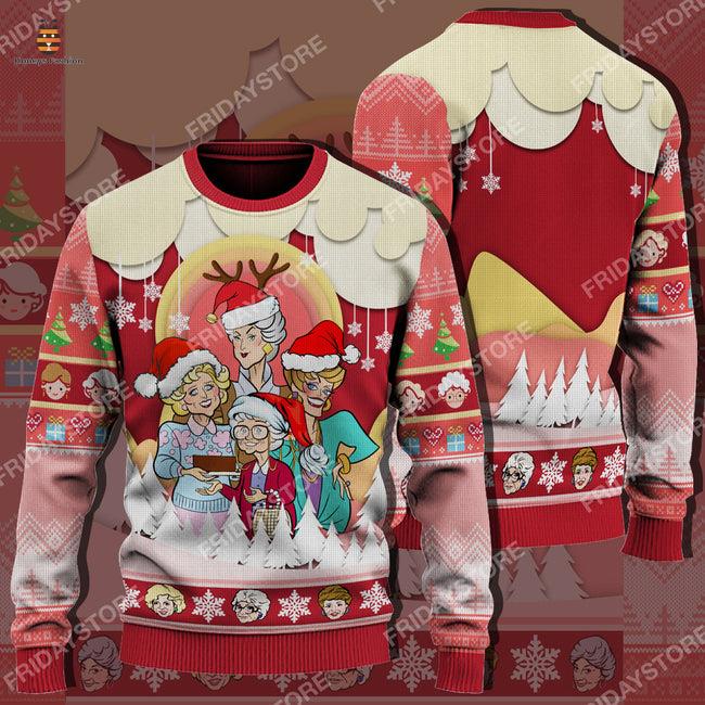 Awesome Golden Girls Christmas Ugly Sweater