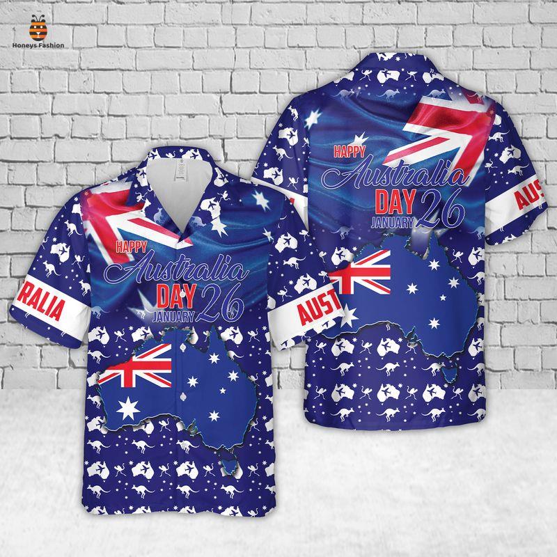 January 26 Happy Australia Day Hawaiian Shirt