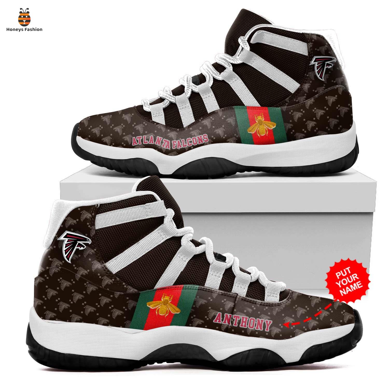NFL Atlanta Falcons Gucci JD11 Custom Name Sneaker