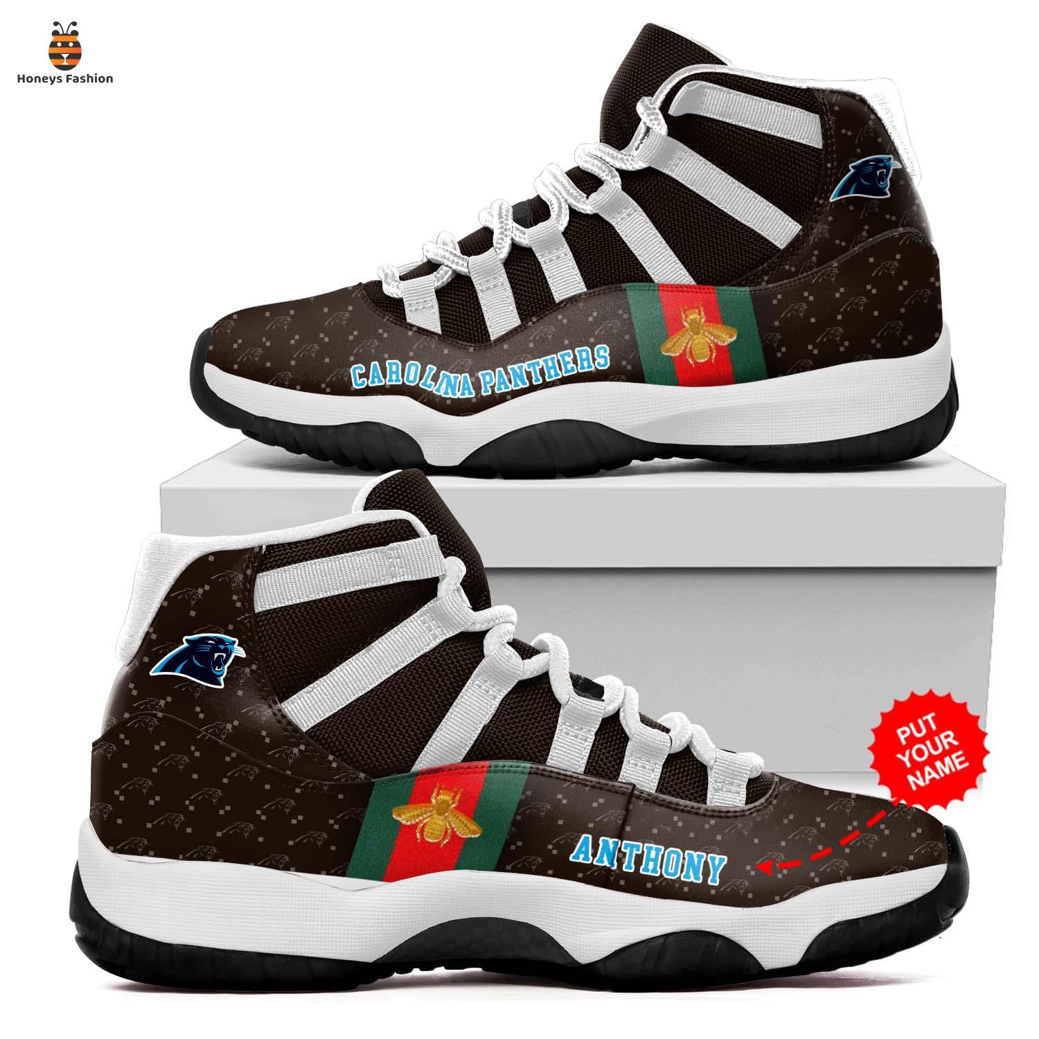 NFL Carolina Panthers Gucci JD11 Custom Name Sneaker
