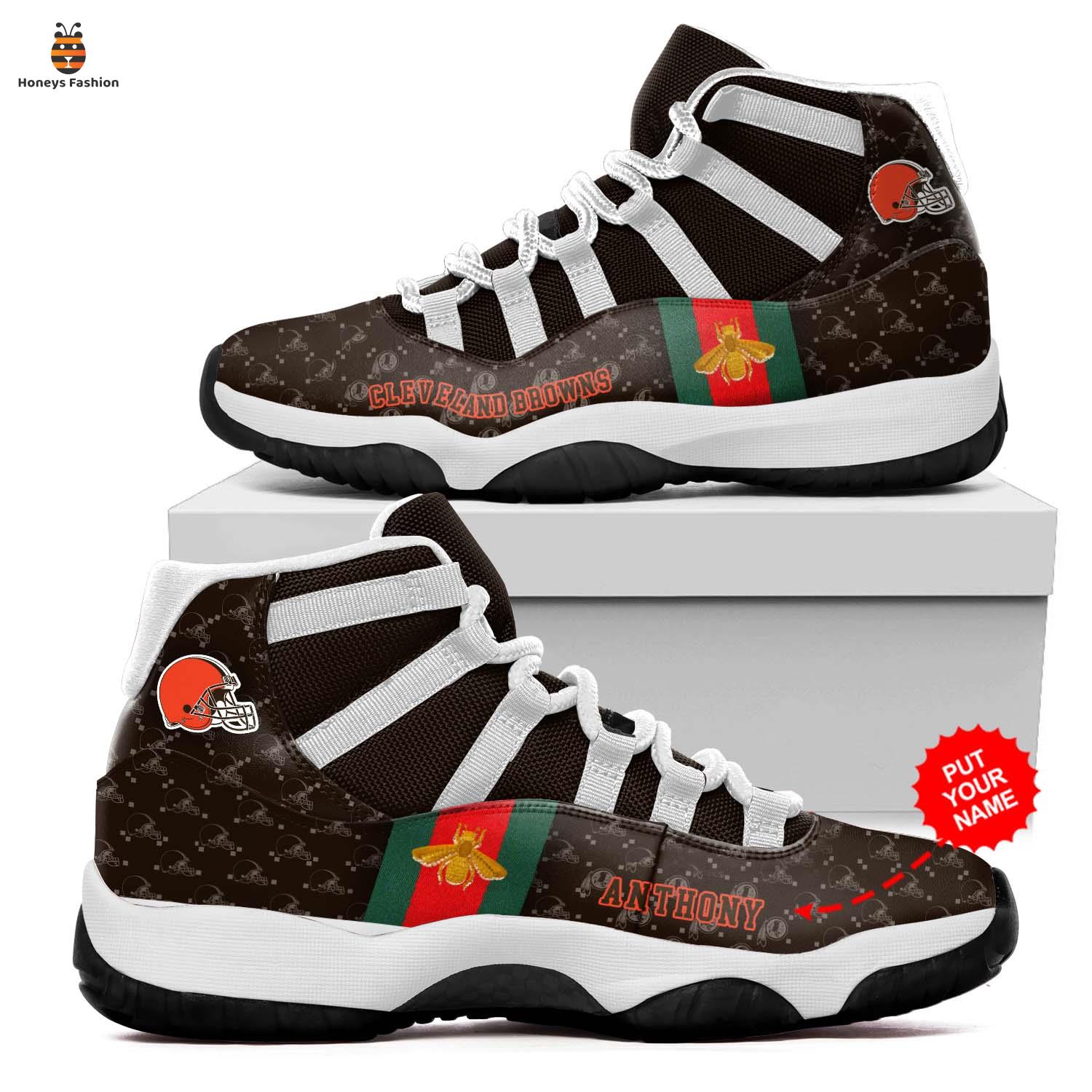 NFL Cleveland Browns Gucci JD11 Custom Name Sneaker