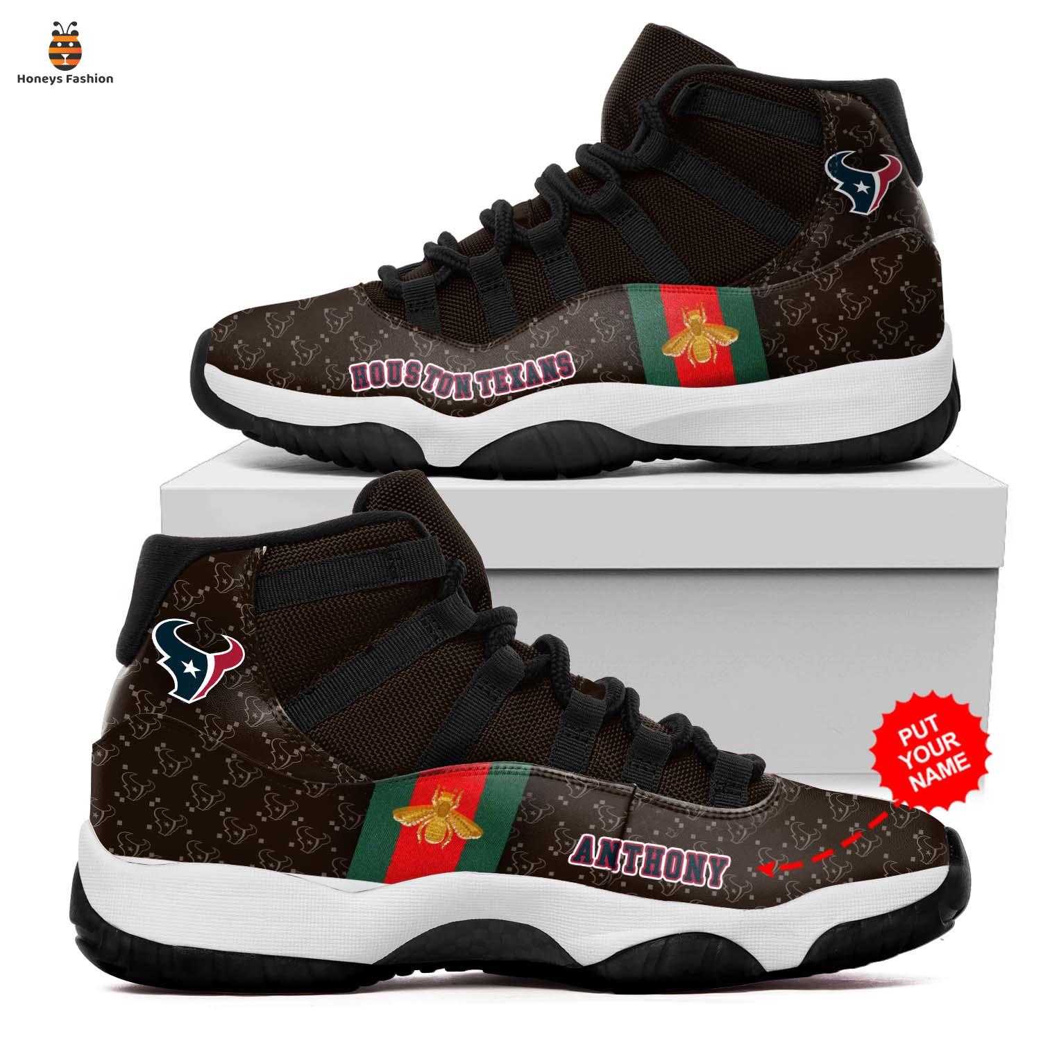 NFL Houston Texans Gucci JD11 Custom Name Sneaker