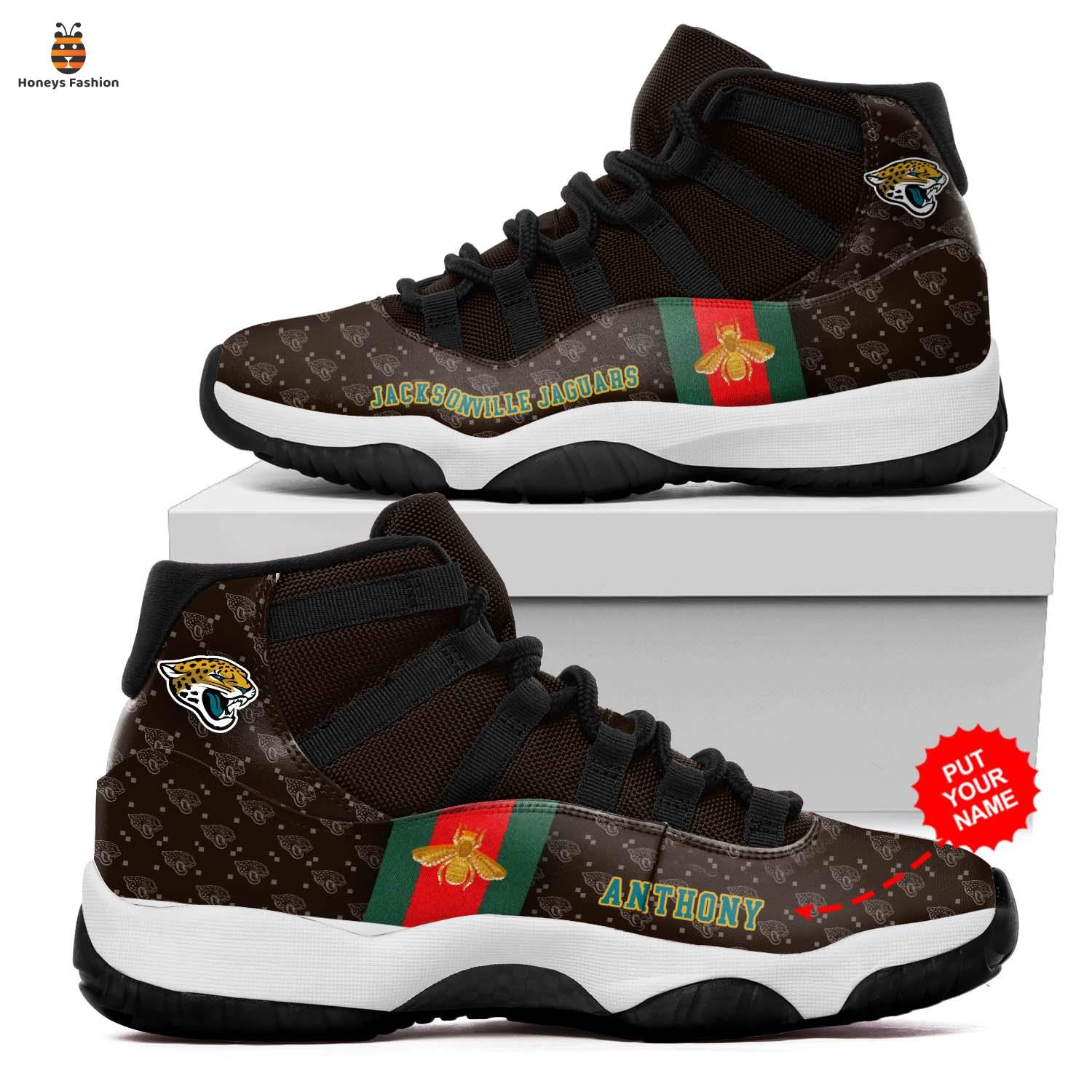NFL Jacksonville Jaguars Gucci JD11 Custom Name Sneaker