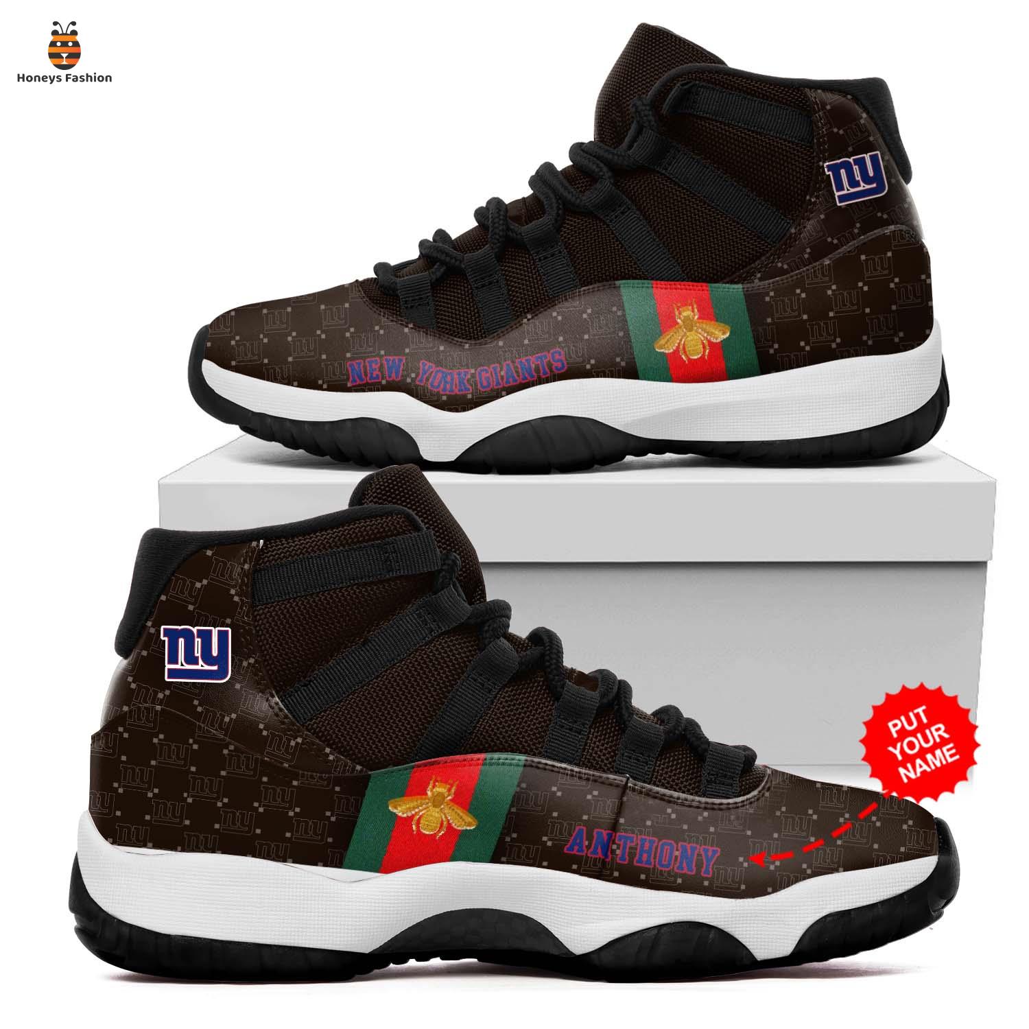 NFL New York Giants Gucci JD11 Custom Name Sneaker