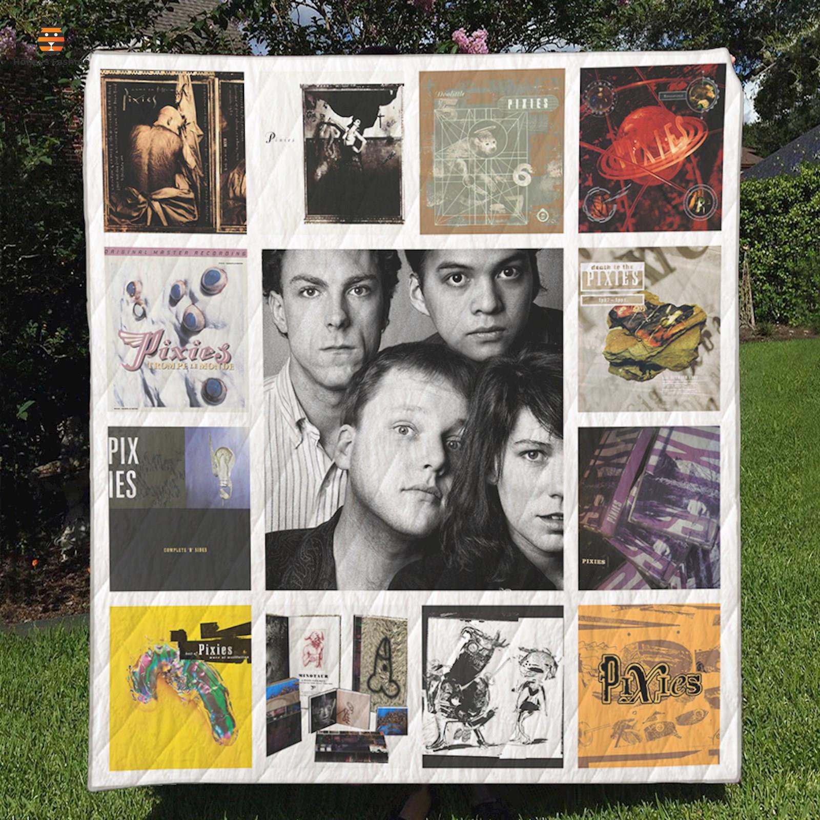Pixies Albums Quilt Blanket