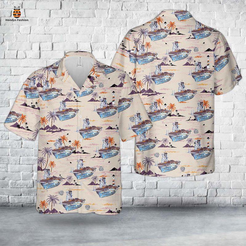 Royal Navy HMS Ark Royal Hawaiian Shirt