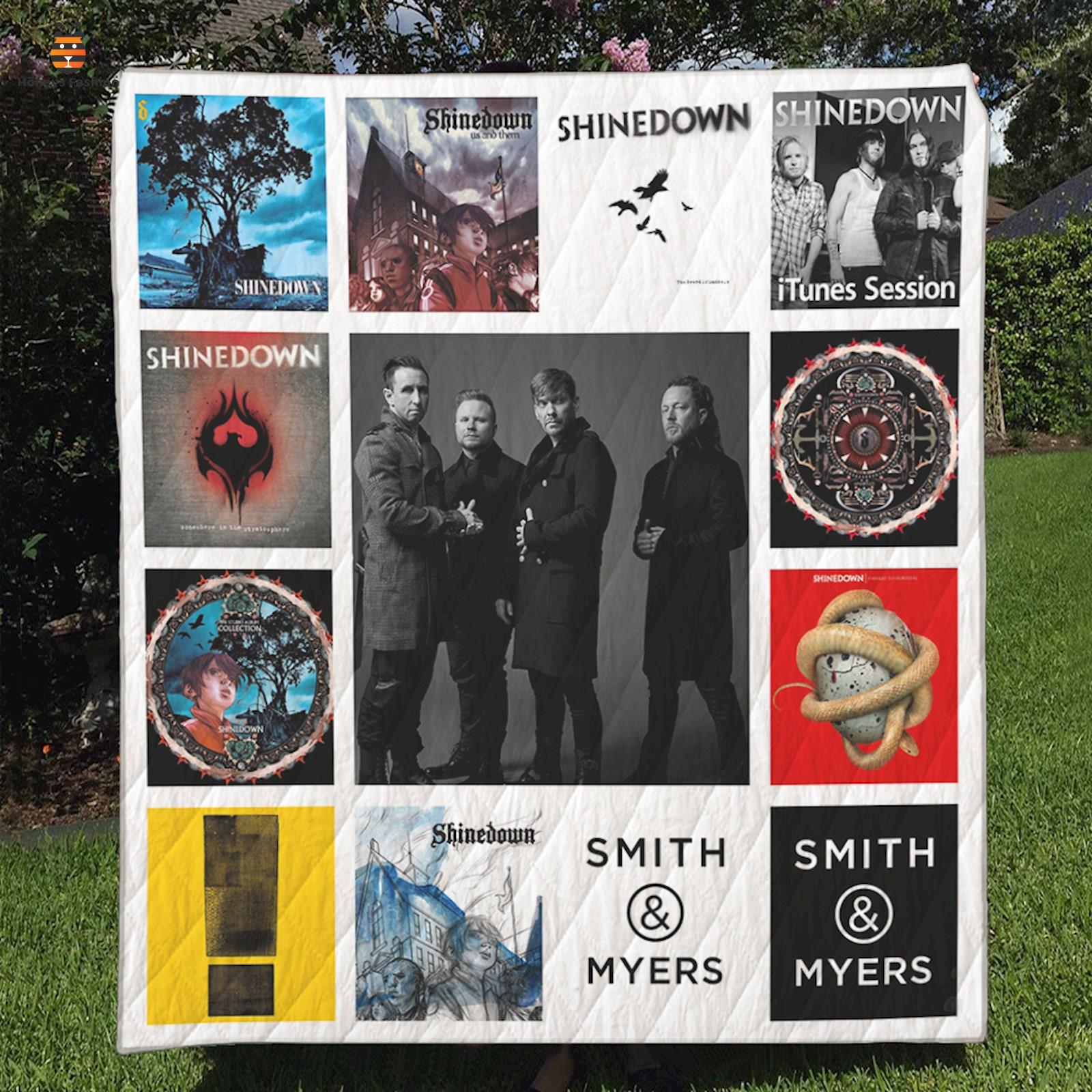 Shinedown Albums Quilt Blanket