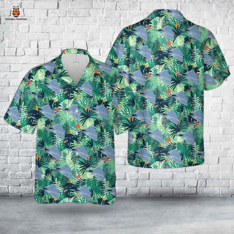 US Air Force Lockheed Martin X-44 MANTA Hawaiian Shirt