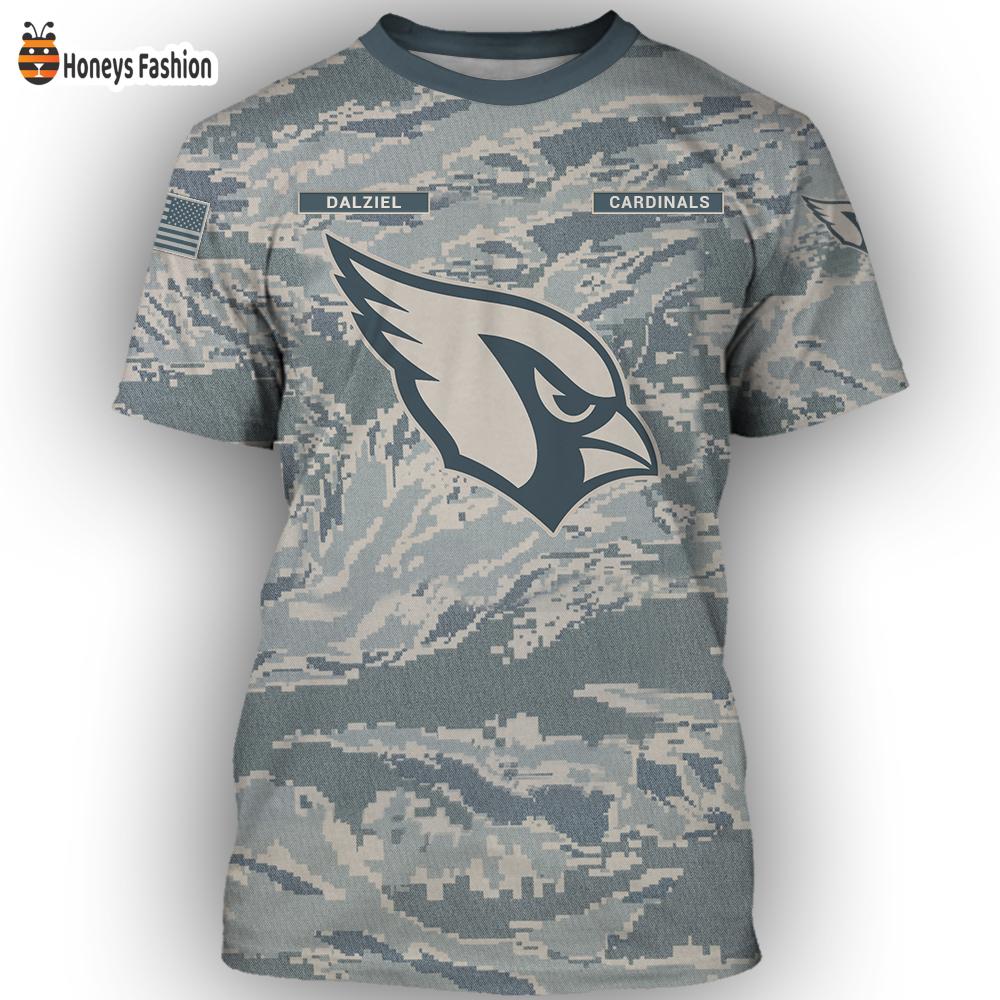 Arizona Cardinals U.S Air Force ABU Camouflage Personalized T-Shirt Hoodie