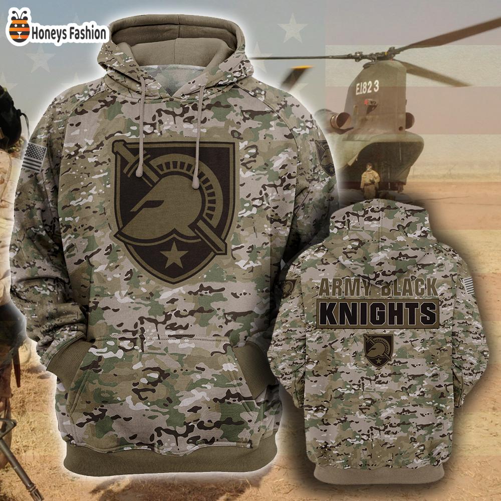 Army Black Knights Camo 3d Hoodie
