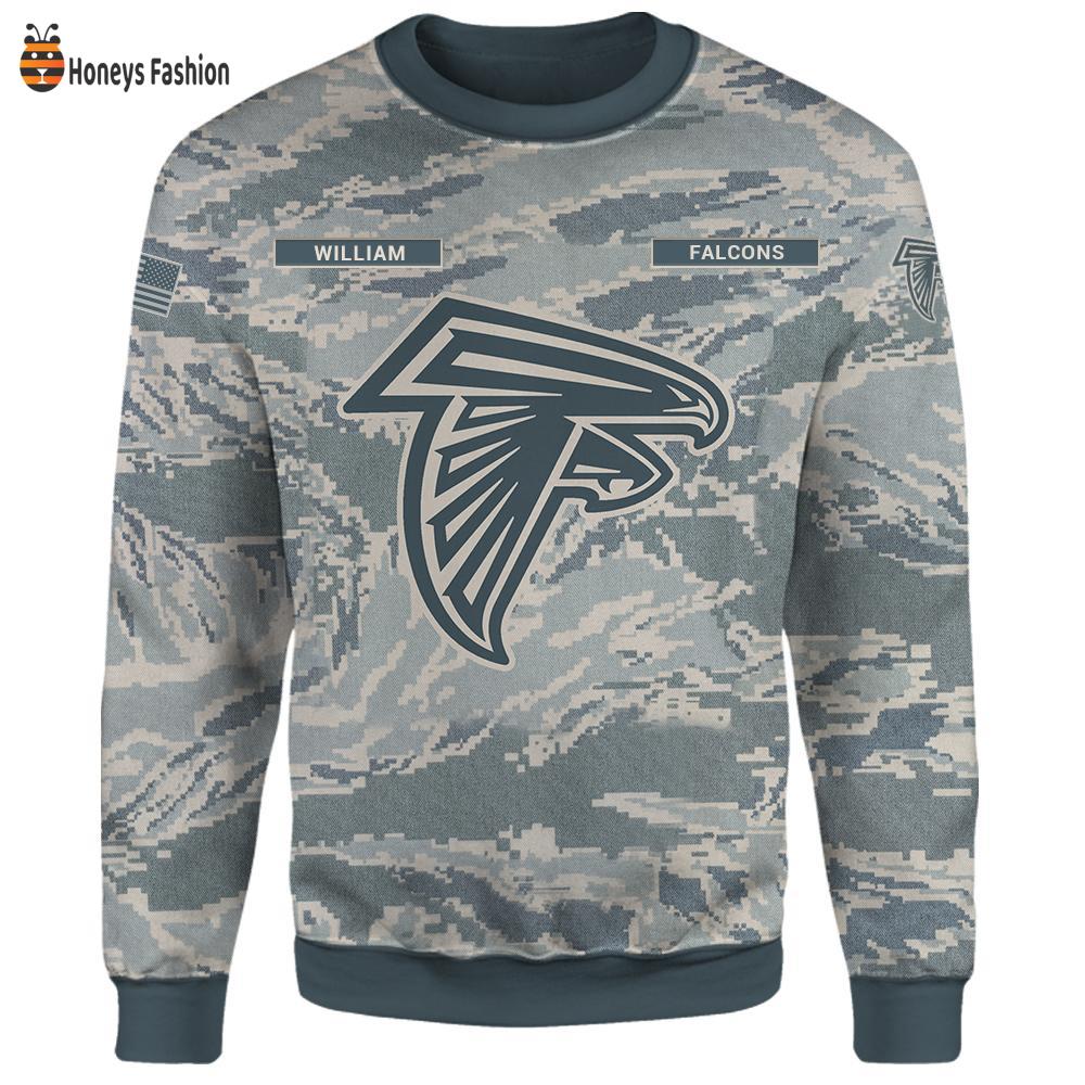 Atlanta Falcons U.S Air Force ABU Camouflage Personalized T-Shirt Hoodie